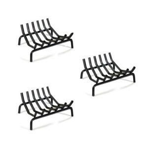 A set of four Stoll Triple Panel Screen grate racks on a white background.