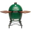 The Authorized Big Green Egg Gold Dealer on a white background.