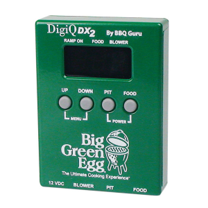 Big green egg Temperature Control – DigiQ digital timer.