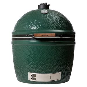 The big green egg on a white background.