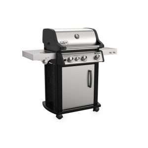 A Weber Spirit SP-335 gas grill on a white background.