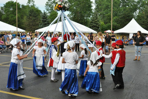 Opa Fest in Troy MI happens towards the end of June. Everyone can come to help them celebrate their national heritage