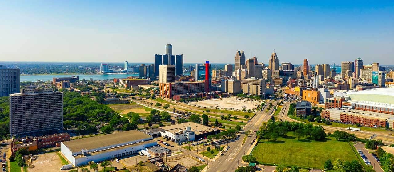 Troy Michigan Skyline - Troy Michigan 48099